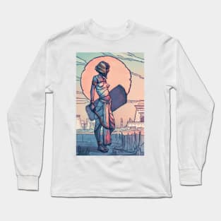 Egyptian Warrior with Khopesh Long Sleeve T-Shirt